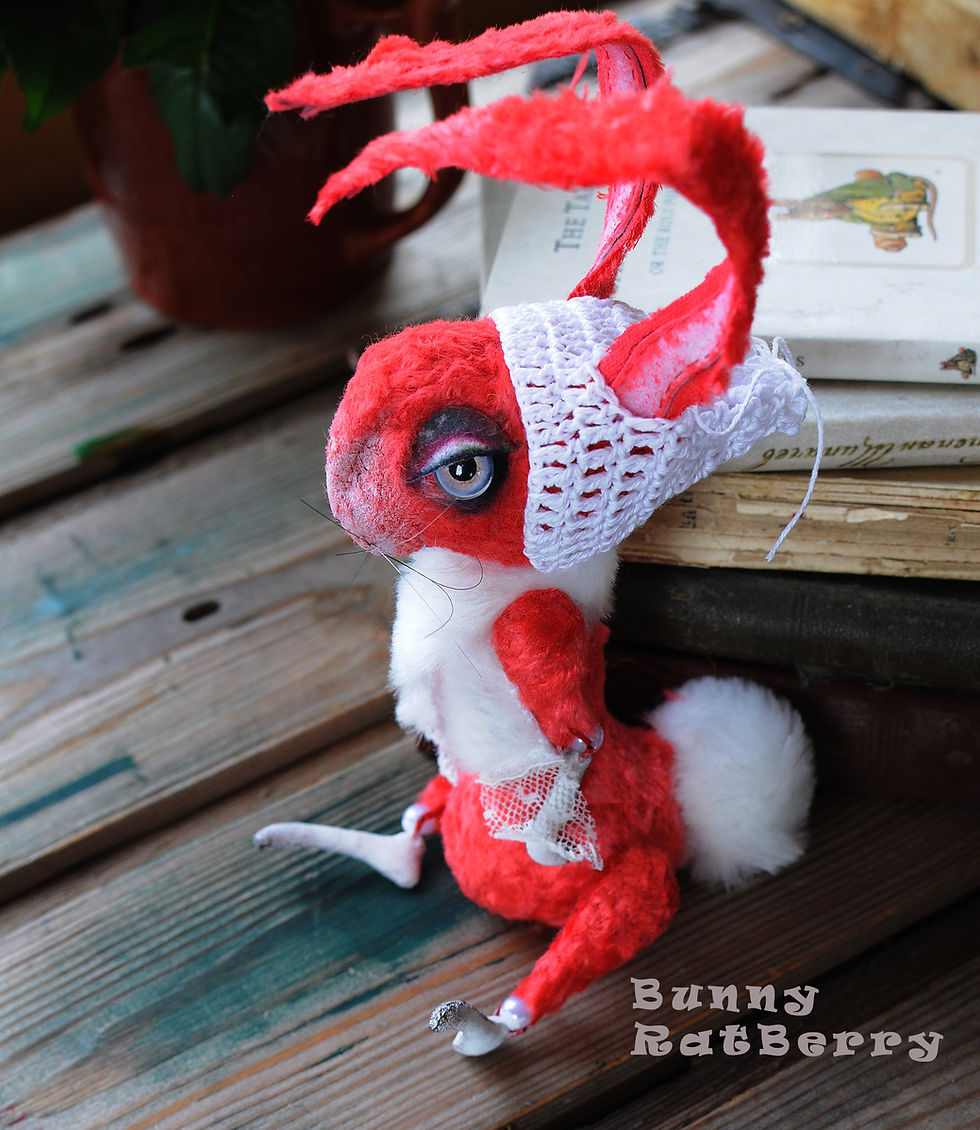Thumbnail: Red Bunny boy 7/9"