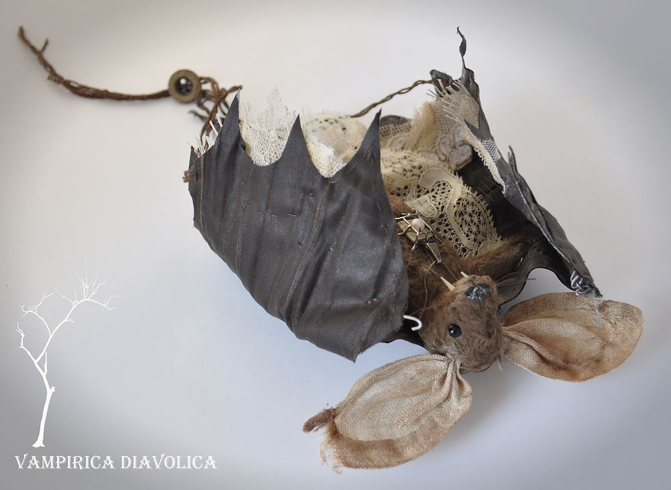 Thumbnail: Bat vintage Vampirica Diabolica 6"