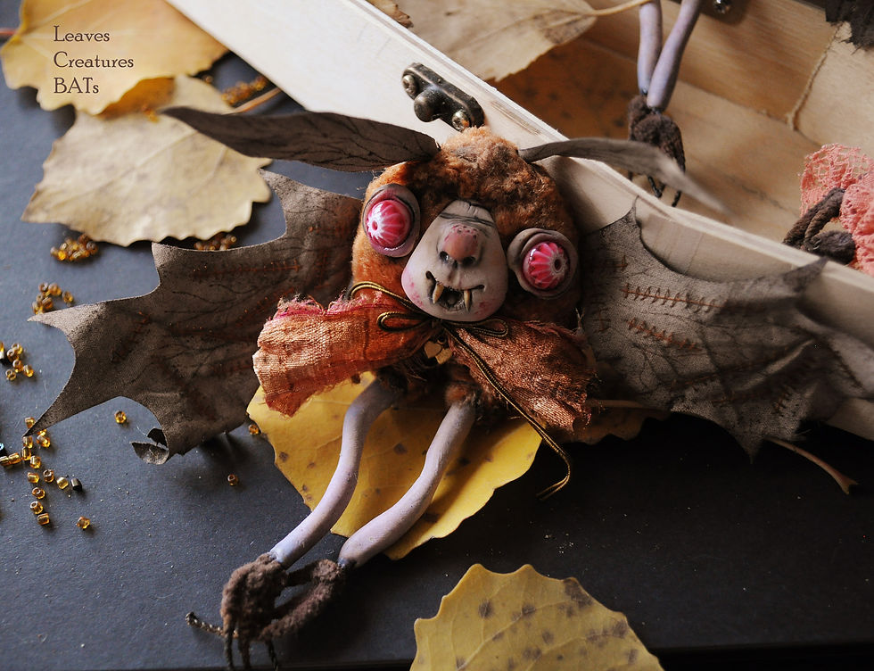 Thumbnail: Bats - Leaves 2"
