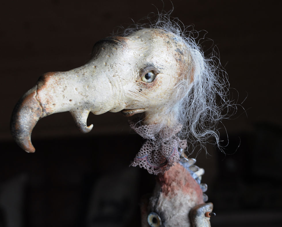 Thumbnail: Skeleton rat 11/24" Large Bones gothic rat
