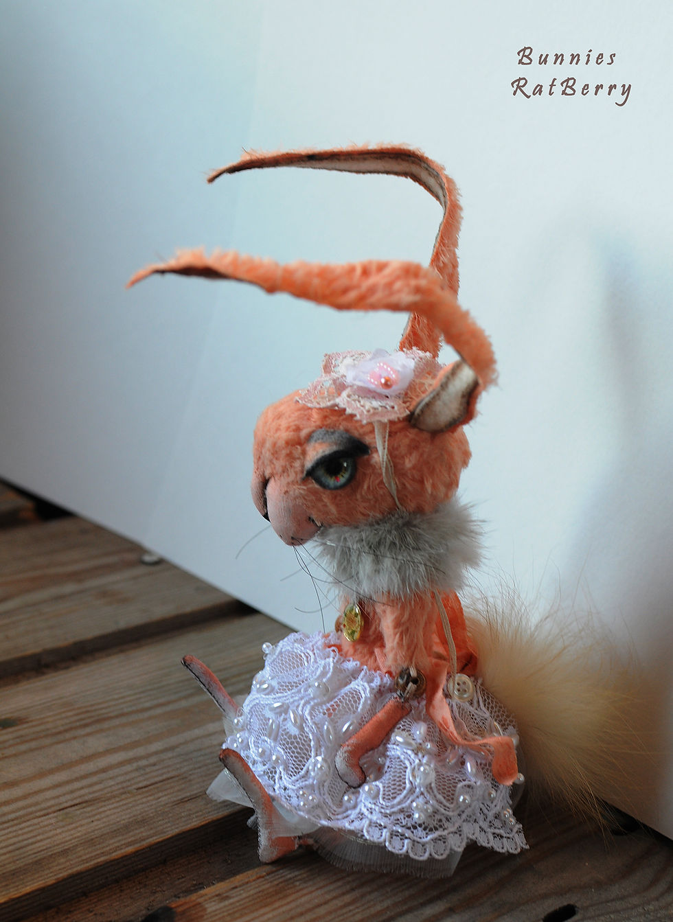 Thumbnail: Peach Bunny boy/girl 7/9"