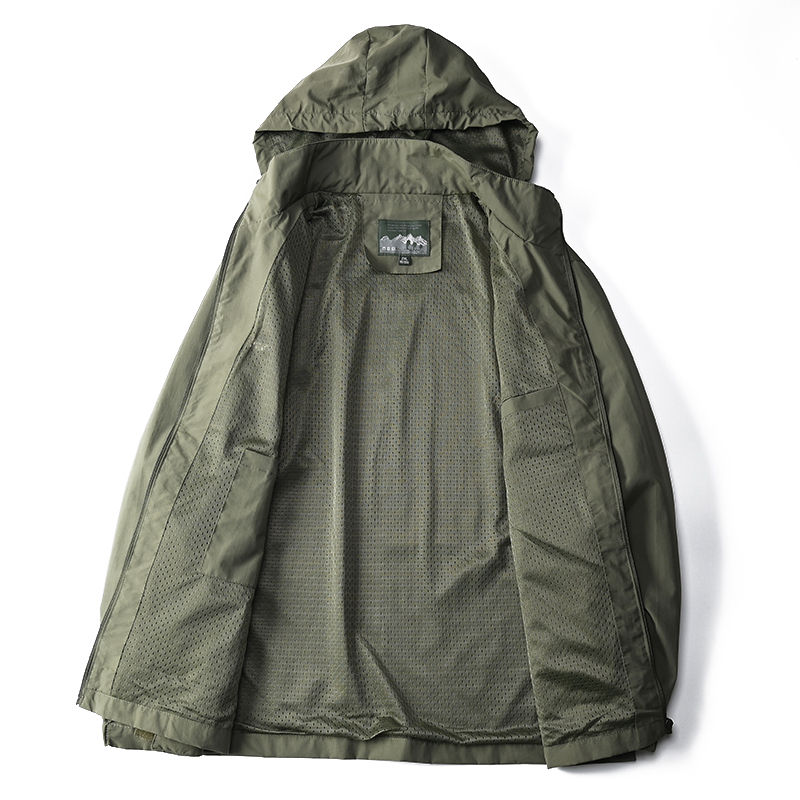 Miniatura: Jaqueta Masculina Impermeável com Capuz – Urban Shield