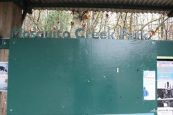 Entry to Mosquito Creek Park (MCP)
