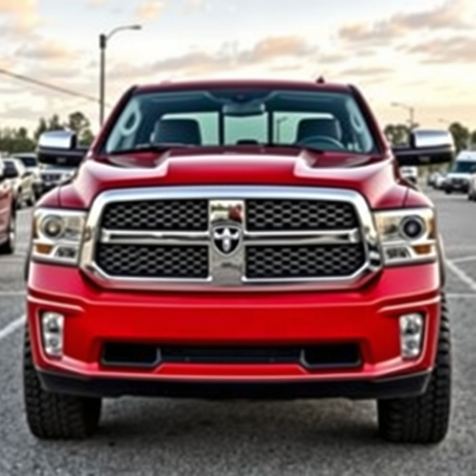 used pickup trucks on dealers lots