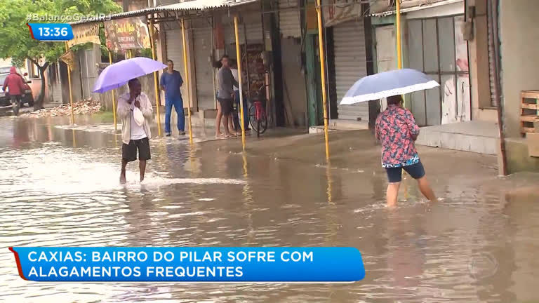 Chuvas: Baixada vive estágio de alerta e perigo meteorológico