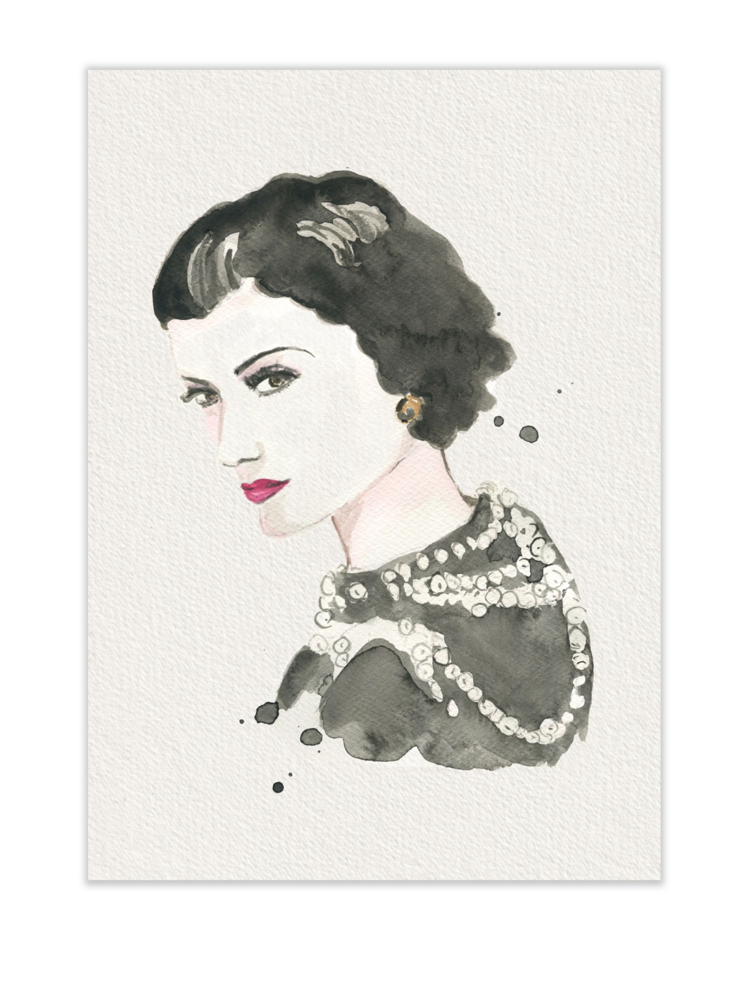 Fine Art Print Gabrielle Chanel
