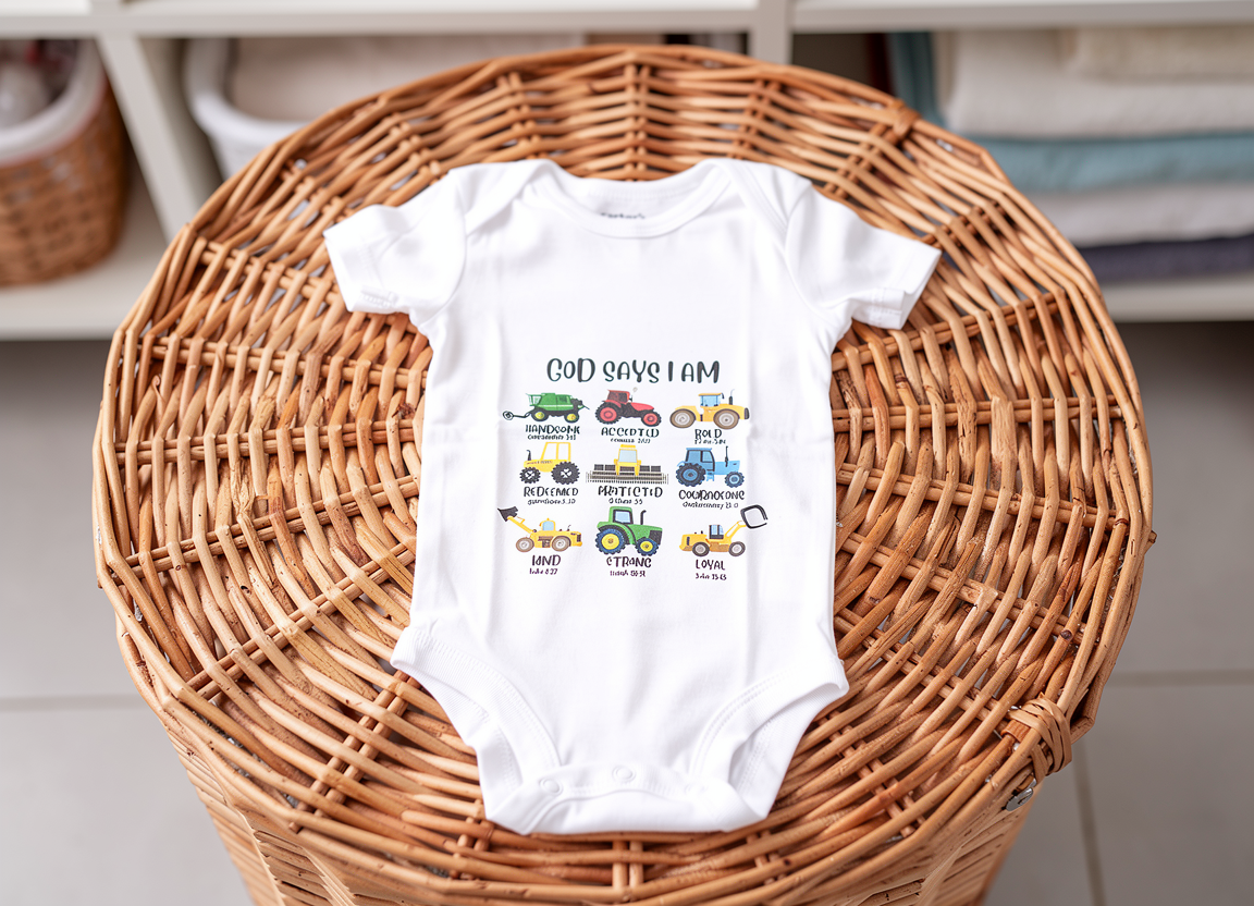 God says I am  6-9 mos.