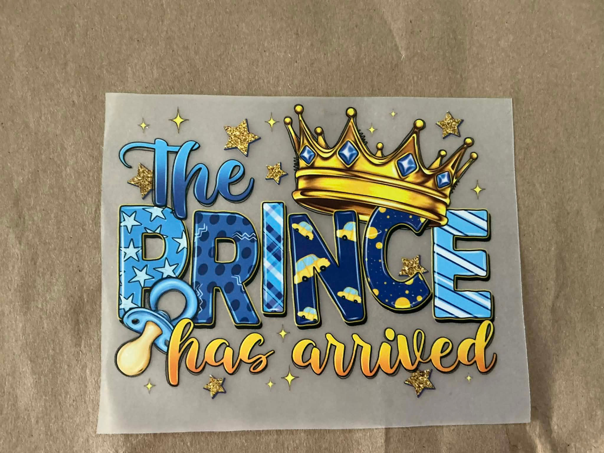 King prince decal