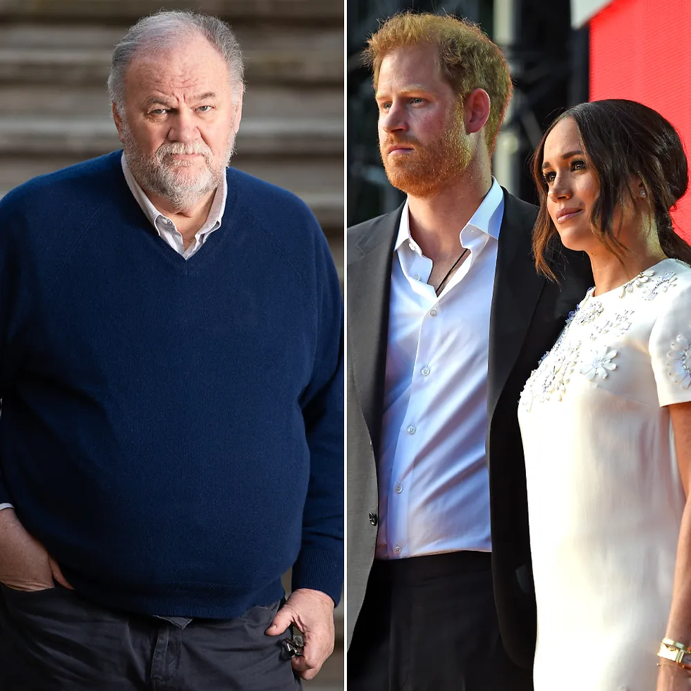 Thomas Markle Está 'Muito Triste' com o Fato de que os Filhos de Harry e Meghan Estão 'Negados o Direito de Conhecer seus Primos'