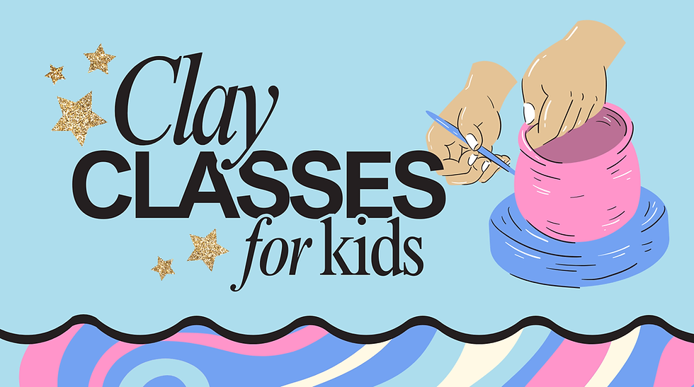 Clay Classes for Kids: 4 Week Session