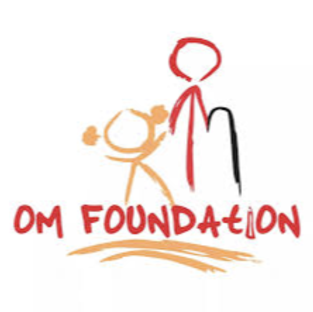 Students in Noida, India, supported by the Om Foundation partnership
