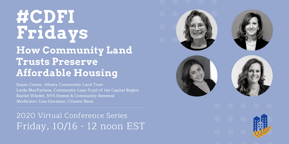 #CDFIFriday - Land Trusts Panel