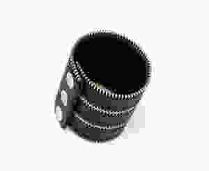 Leather zippered cuff with clasps. Don't even get me started on zippers. LOVE