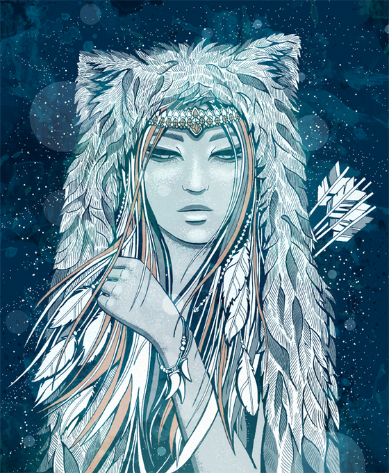Goddess of Winter and Winter Solstice