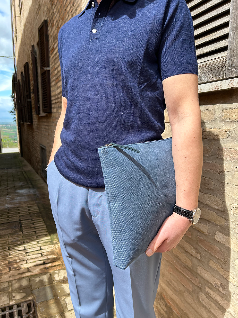 Miniatura: Polo in maglia di cotone