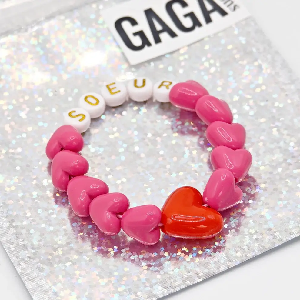 Bracelet Enfant Fuchsia Soeur, GAGA