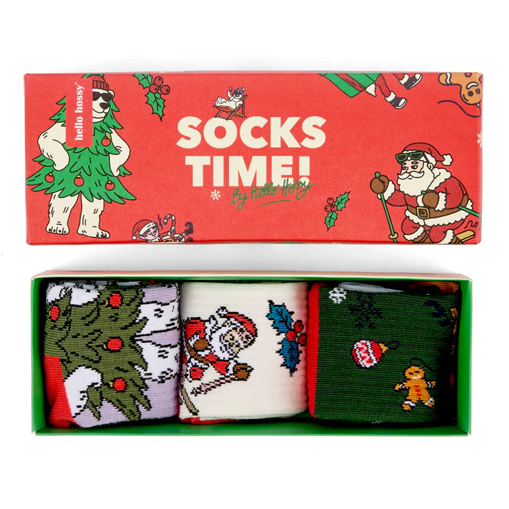 Pack chaussettes Noël, Hello Hossy