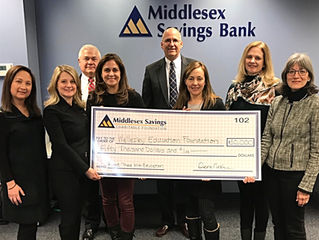 Wellesley Education Foundation (WEF) Receives $50,000 from Middlesex Savings Bank