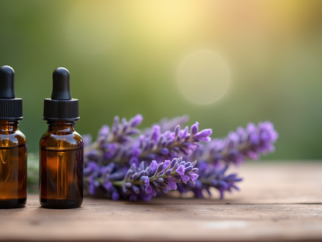Essential oils and lavender