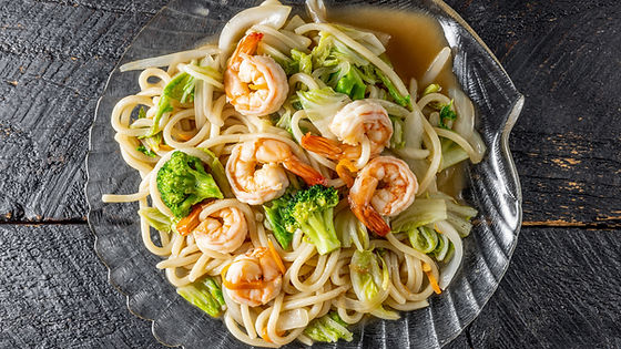 Shrimp Yaki Udon