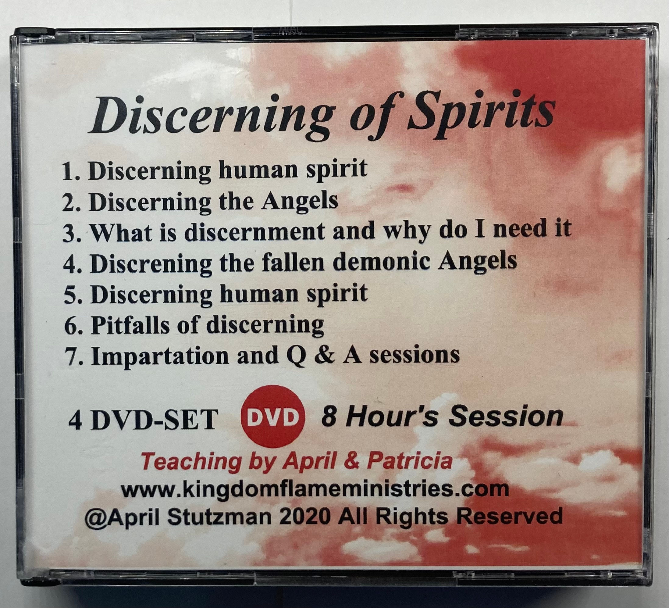 Discerning of Spirits DVD Set by April Stutzman