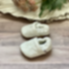 Lacey Cream Moccasins