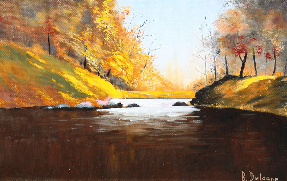 DELOGNE Bertrand-1- Soir d'automne