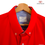 Miniatura: Camisa roja VESTIGIO, talla M, con cuello abotonado en gancho.