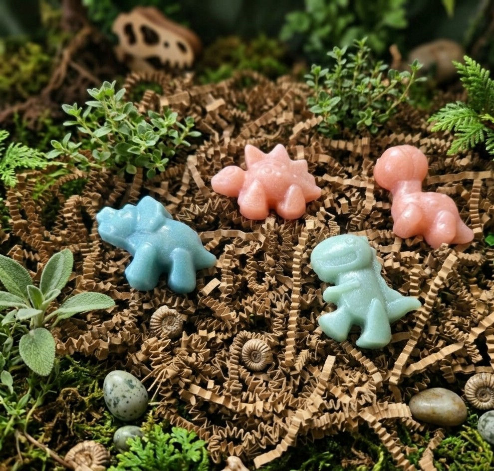 Dinosaur Soaps