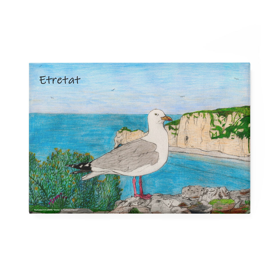 Magnet du Guetteur d'Amont à Etretat