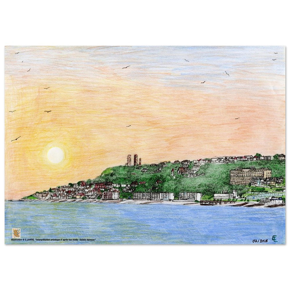 Miniature : Sainte-Adresse – Couleur