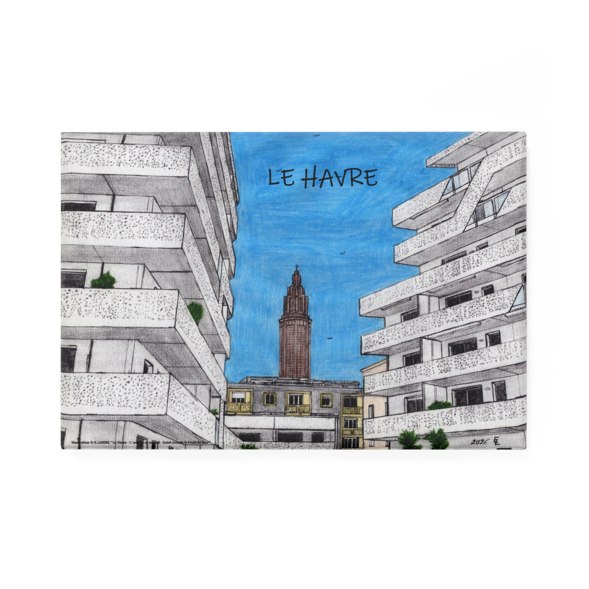 Magnet Eglise Saint-Joseph & Le Front de Mer