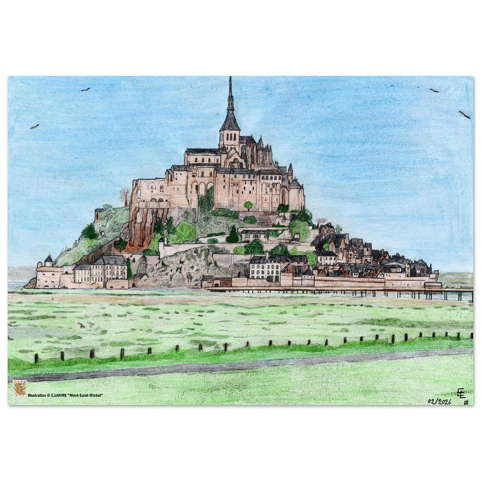 Miniature : Mont Saint-Michel – Couleur