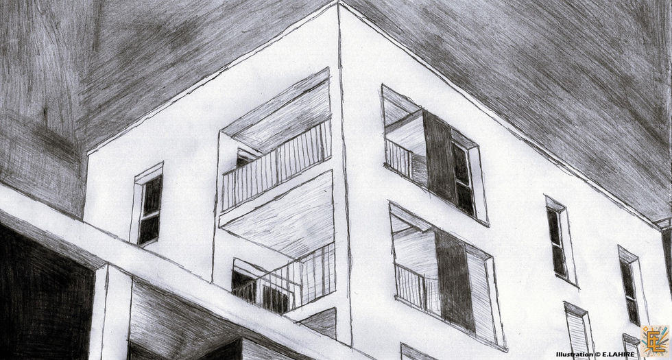 L'immeuble où je réside
