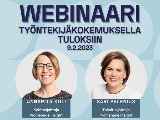 Työntekijäkokemuksella tuloksiin - webinaaritallenne