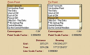 Point to Point calculations