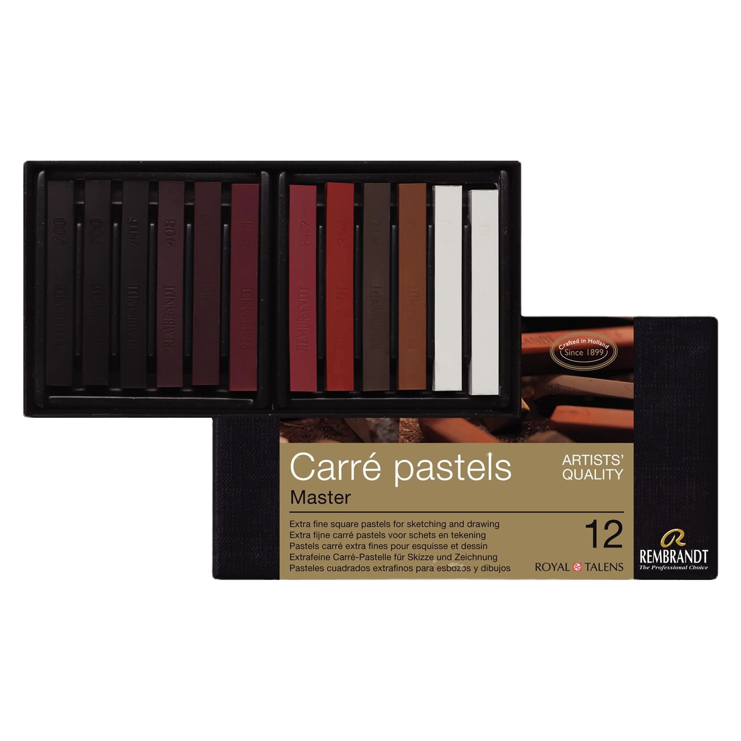Carré Pastel Set Master | 12 colours