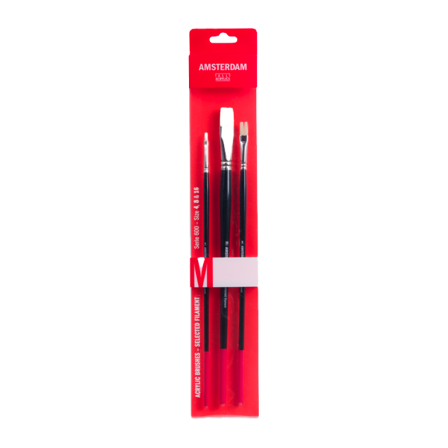 Thumbnail: Brush Set M | Series 600 no. 4-8-16