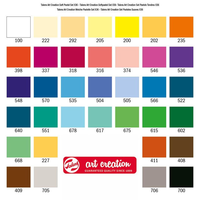 Thumbnail: Soft Pastel Set | 36 colours
