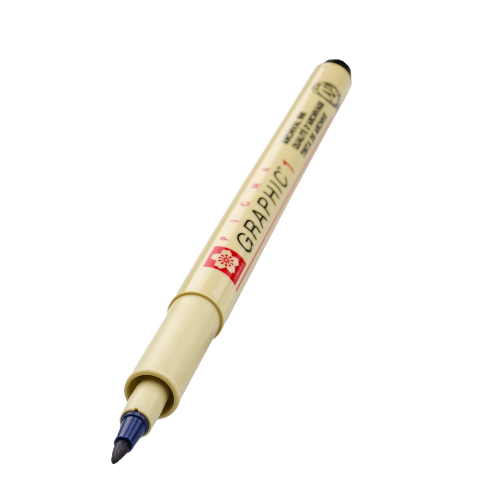 Thumbnail: Pigma Graphic 1, 1.0 mm - Black