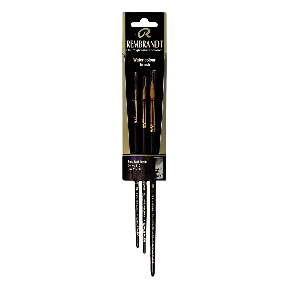 Thumbnail: Watercolour Brush Set |  Series 110 no. 2-4-8