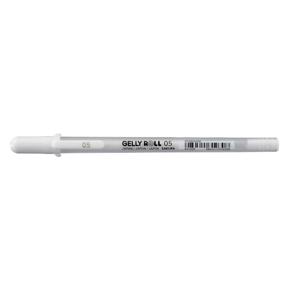 Thumbnail: Gelly Roll Basic White Gel Pen 05
