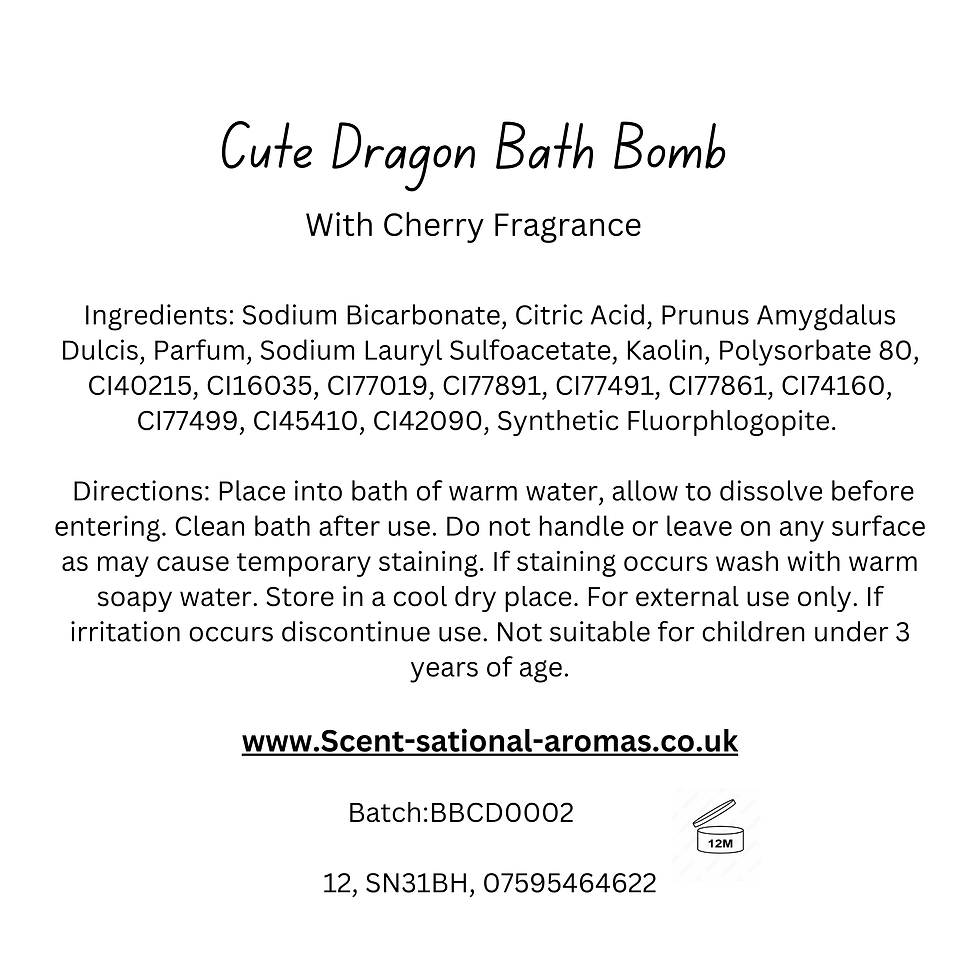 Thumbnail: Cute Dragon Bath Bomb