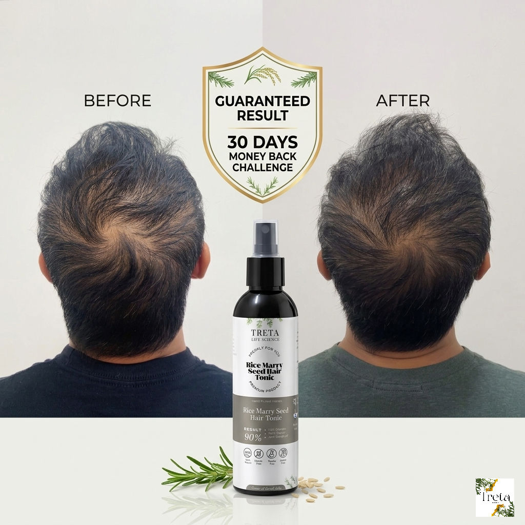 Rice Mary Seed Hair Tonic | 200ml - 3 Weeks Usage