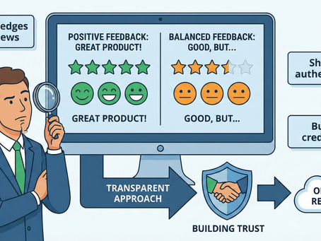 The "Anti-Testimonial" Strategy: Why Building Trust with Online Reviews Requires Showing the Bad Ones