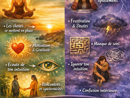 Es-tu aligné avec ton chemin de vie ? Les signes qui peuvent l’indiquer