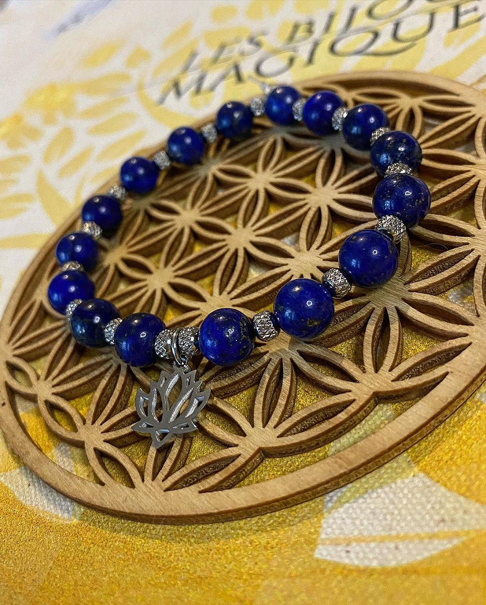 Miniature : Bracelet en Lapis Lazuli