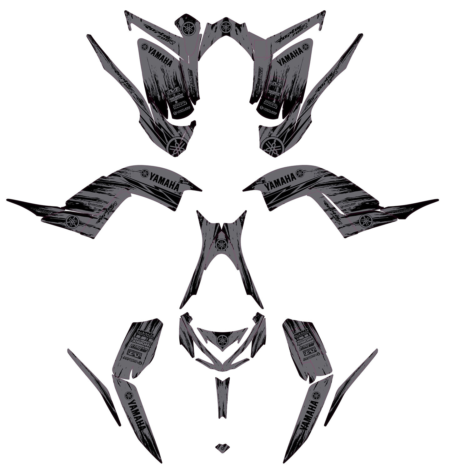 raptor 700 graphic kit