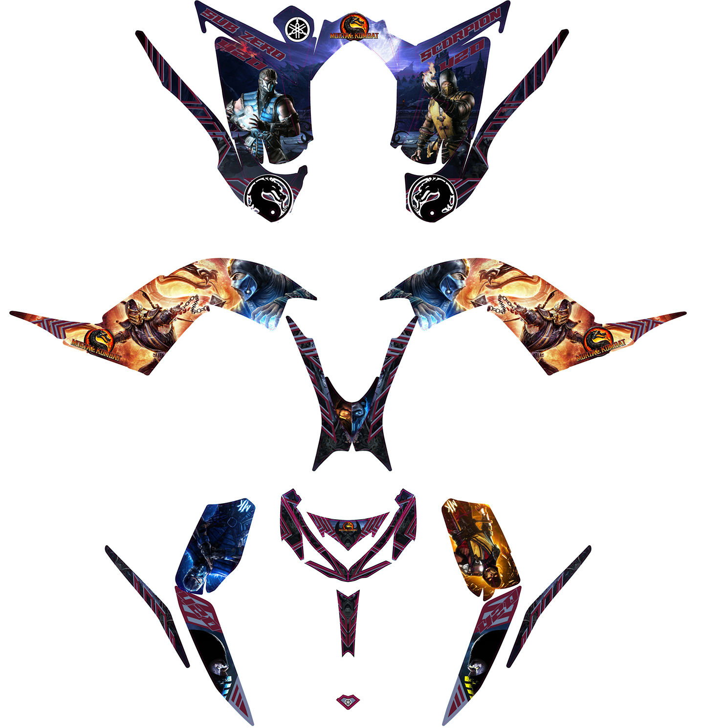 raptor 700 graphic kit