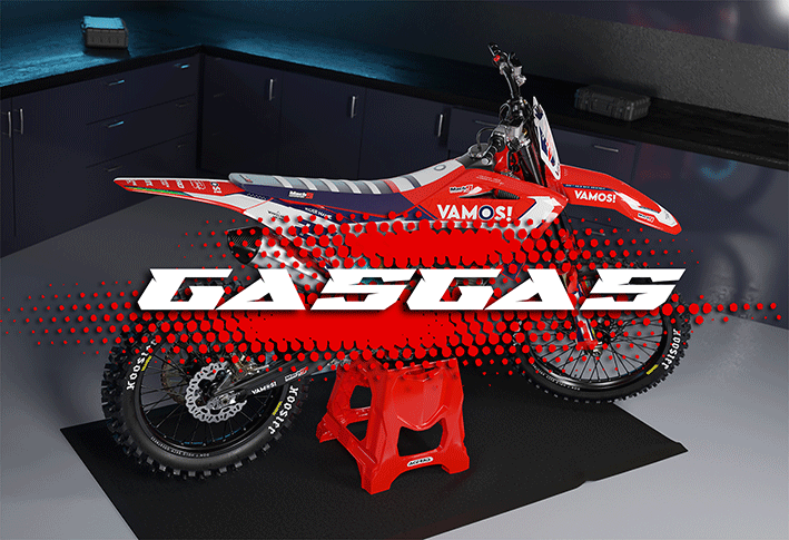 Gasgas Dirt Bike Graphic Kits -Dirt Bike Graphics - MxProDecals